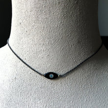 Load image into Gallery viewer, Black Eye Evil Eye Necklace
