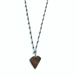 Copper Heart Elemental Necklace