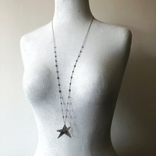 Load image into Gallery viewer, Hematite Star Elemental Necklace