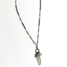 Load image into Gallery viewer, Sea Glass Cluster Neckalce