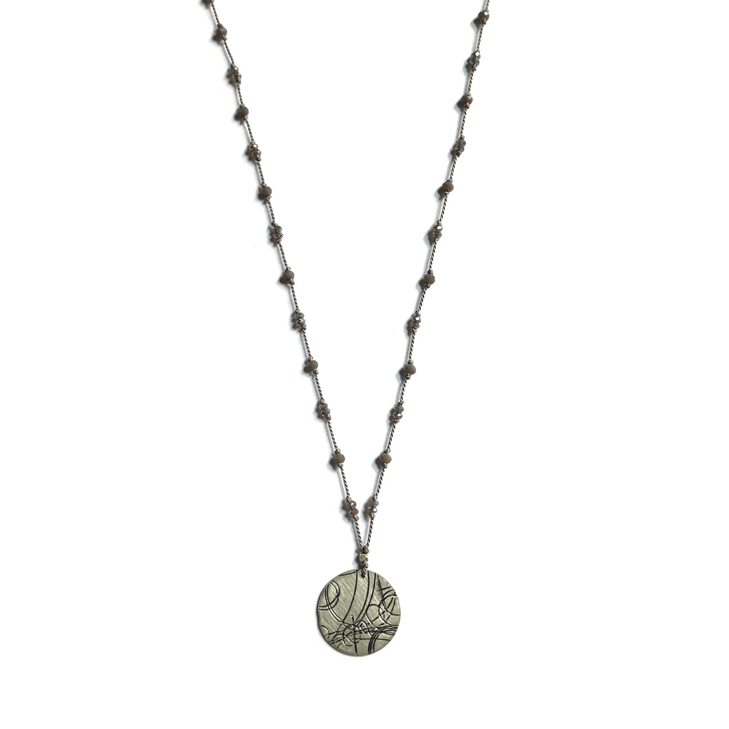 Cloudy Day Startrail Necklace