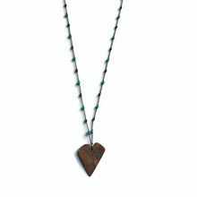 Load image into Gallery viewer, Copper Heart Elemental Necklace