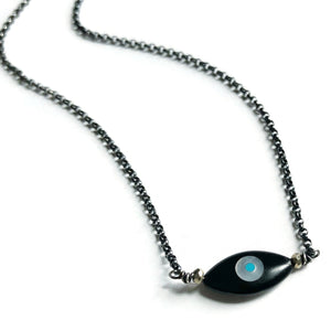 Black Eye Evil Eye Necklace