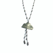 Load image into Gallery viewer, Grey Cloud Elemental Necklace