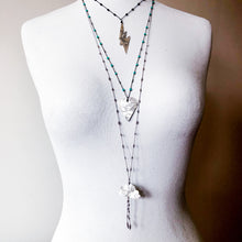 Load image into Gallery viewer, Copper Lightening Elemental Necklace