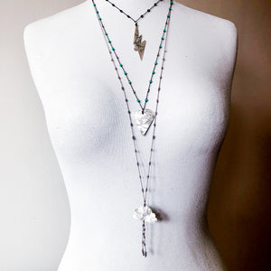 Copper Lightening Elemental Necklace