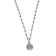 Load image into Gallery viewer, Aqua Startrail Necklace