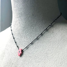 Load image into Gallery viewer, Pink Hamsa Necklace