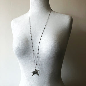 Hematite Star Elemental Necklace