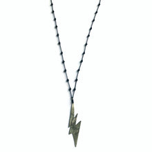 Load image into Gallery viewer, Black Lightening Elemental Necklace