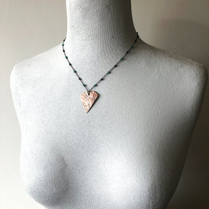 Copper Heart Elemental Necklace