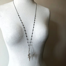 Load image into Gallery viewer, Black Lightening Elemental Necklace