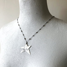 Load image into Gallery viewer, Hematite Star Elemental Necklace