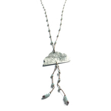 Load image into Gallery viewer, Rain Cloud Elemental Necklace