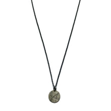 Load image into Gallery viewer, Tiny Startrail Coin Necklace