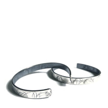 Load image into Gallery viewer, Skinny Startrail Cuff - Sterling Silver