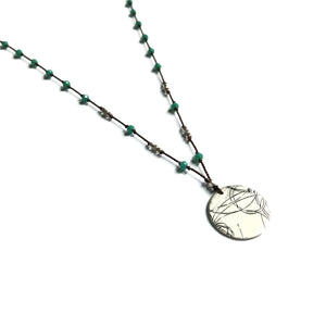 Aqua Startrail Necklace